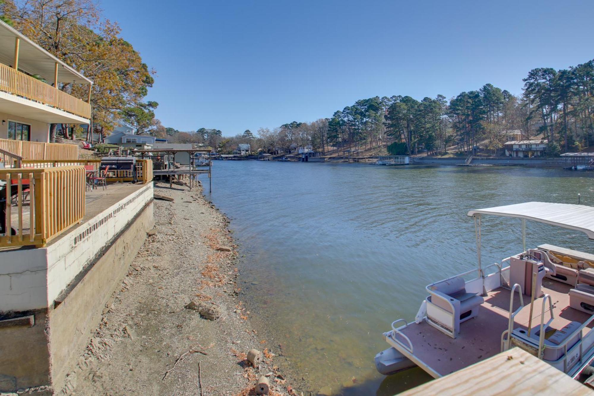 Hot Springs Condo With Lake Access And Boat Dock! Eksteriør billede