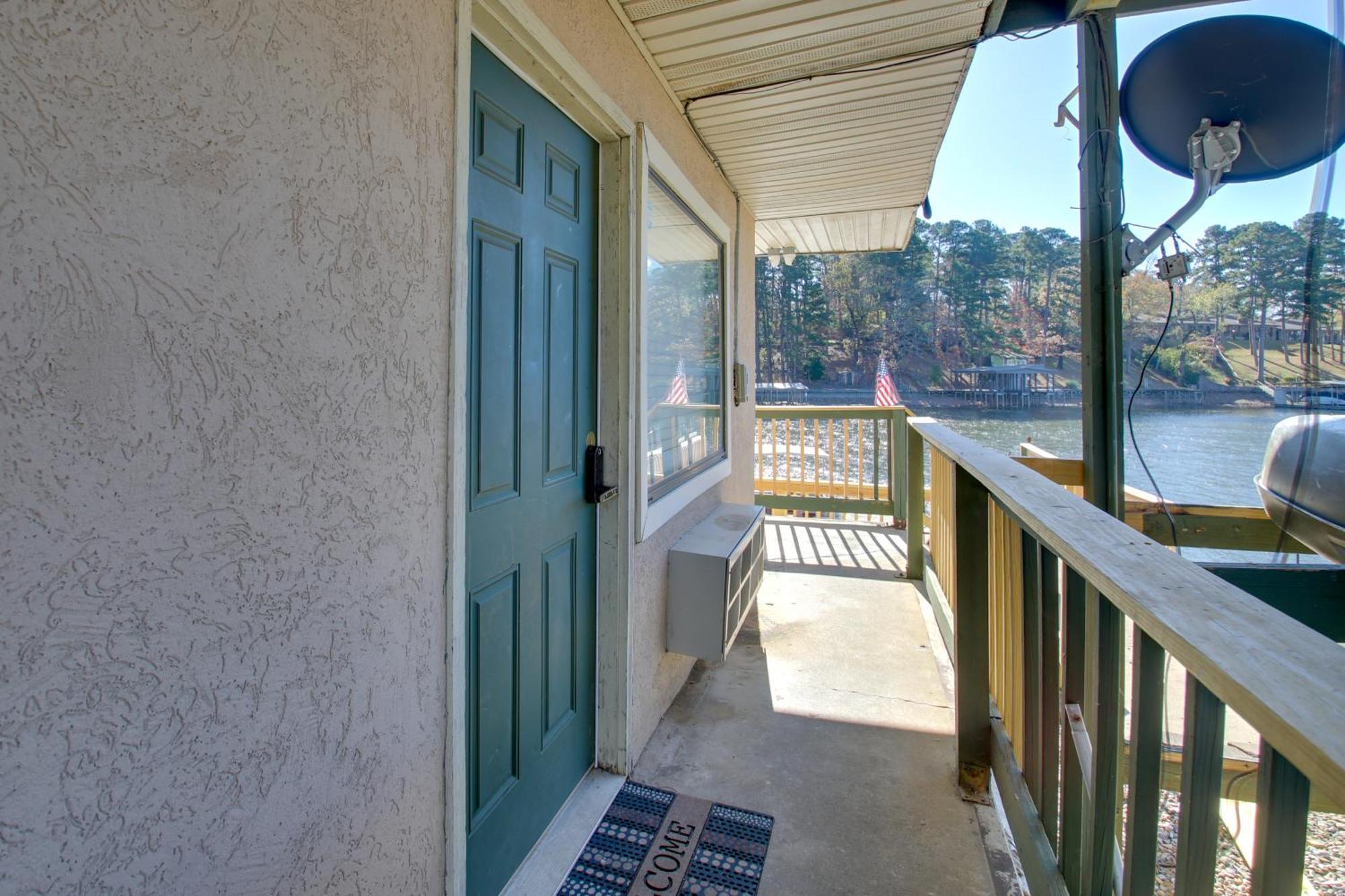 Hot Springs Condo With Lake Access And Boat Dock! Eksteriør billede