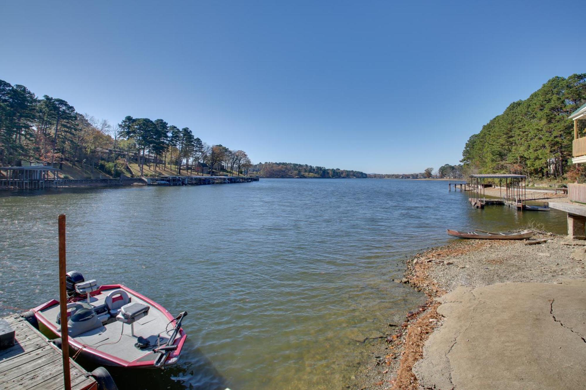Hot Springs Condo With Lake Access And Boat Dock! Eksteriør billede