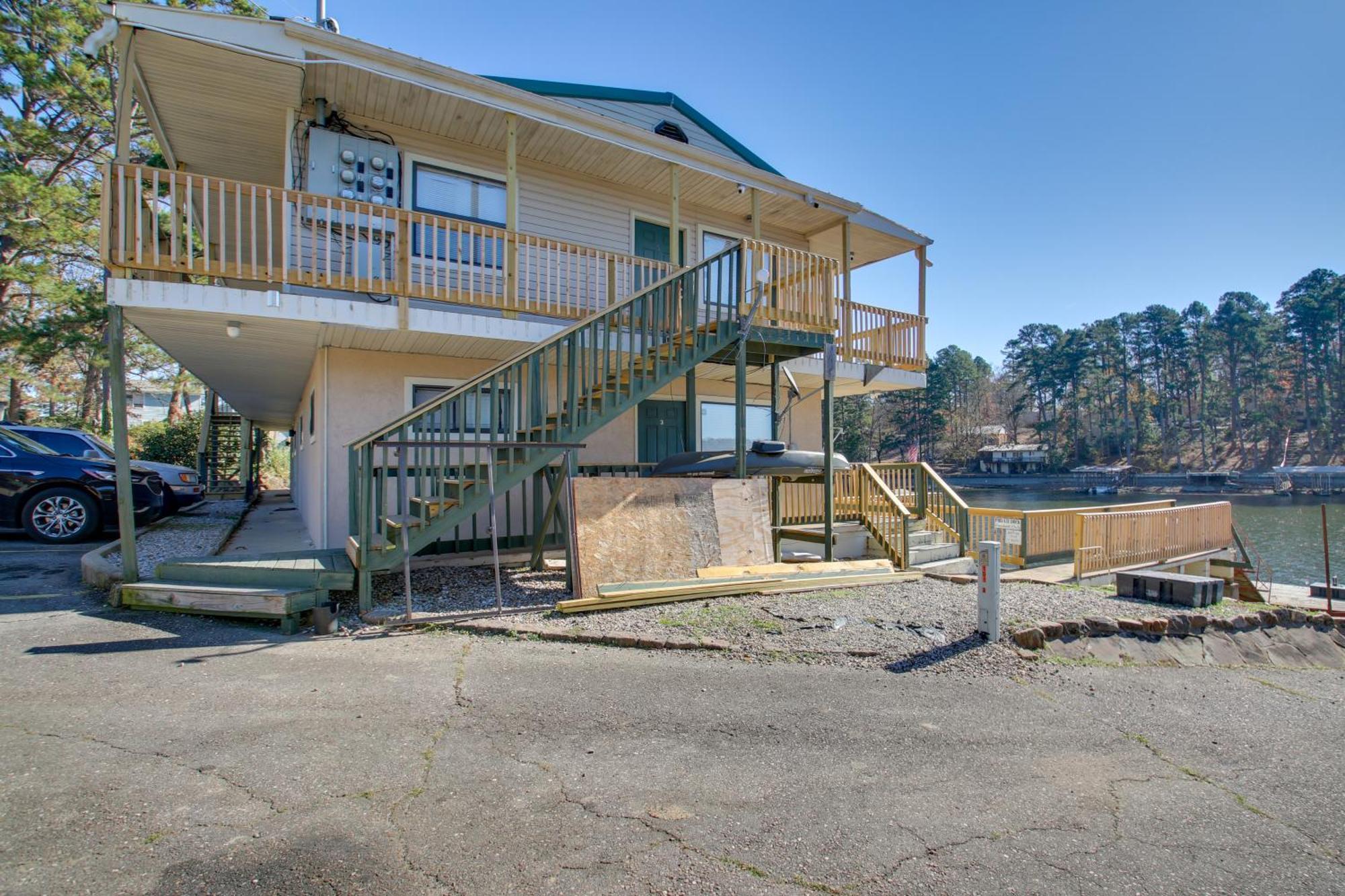 Hot Springs Condo With Lake Access And Boat Dock! Eksteriør billede